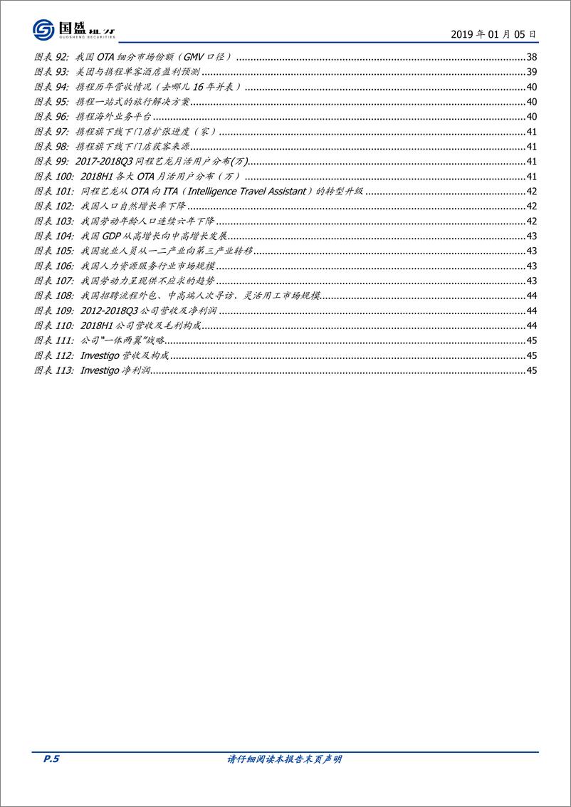 《2019年社服行业策略报告：估值之锚分化，专注长期价值-20190105-国盛证券-47页》 - 第6页预览图