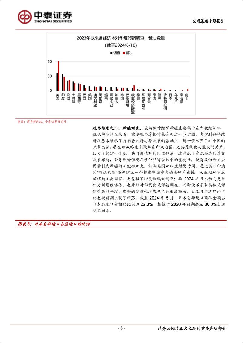 《当前经济与政策思考：观察经贸摩擦的三个维度-240707-中泰证券-19页》 - 第5页预览图