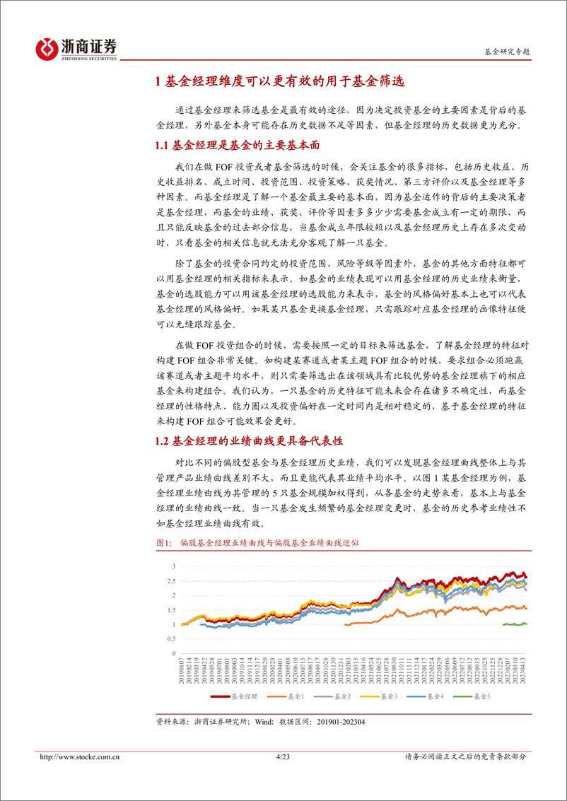 《FOF策略专题研究报告：基于基金经理画像的偏股FOF组合构建-20230529-浙商证券-23页》 - 第5页预览图