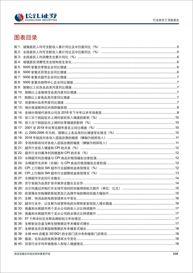 《零售业行业2019年中期投资策略：把握景气有支撑的扩张龙头-20190622-长江证券-22页》 - 第4页预览图