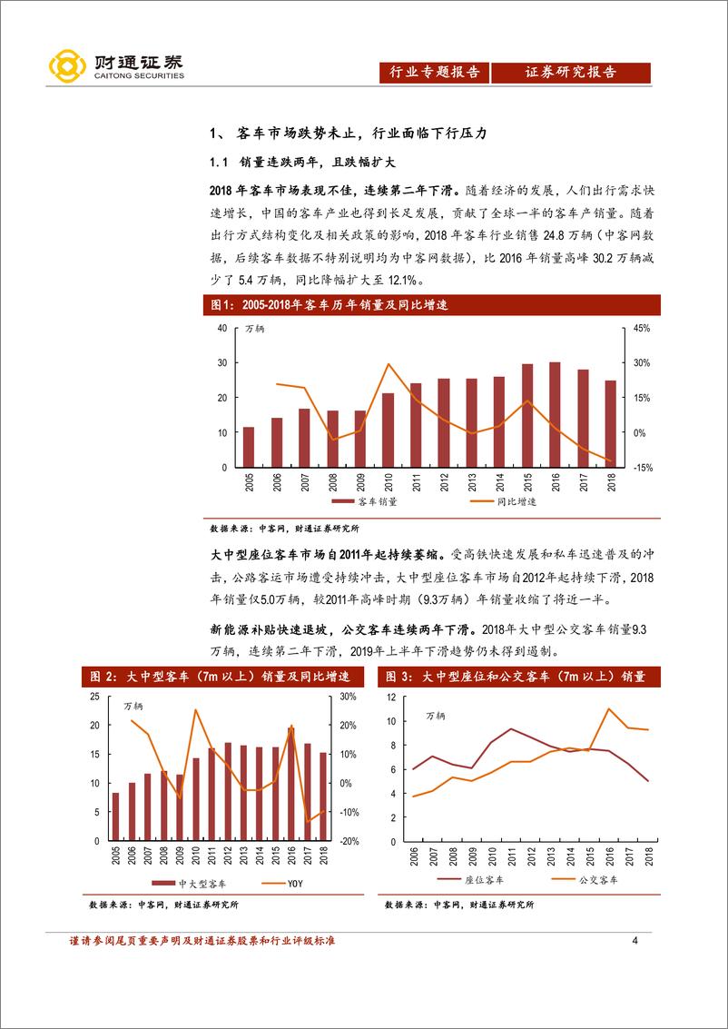 《客车行业专题报告：漫漫冬夜，剩者王-20190722-财通证券-27页》 - 第5页预览图