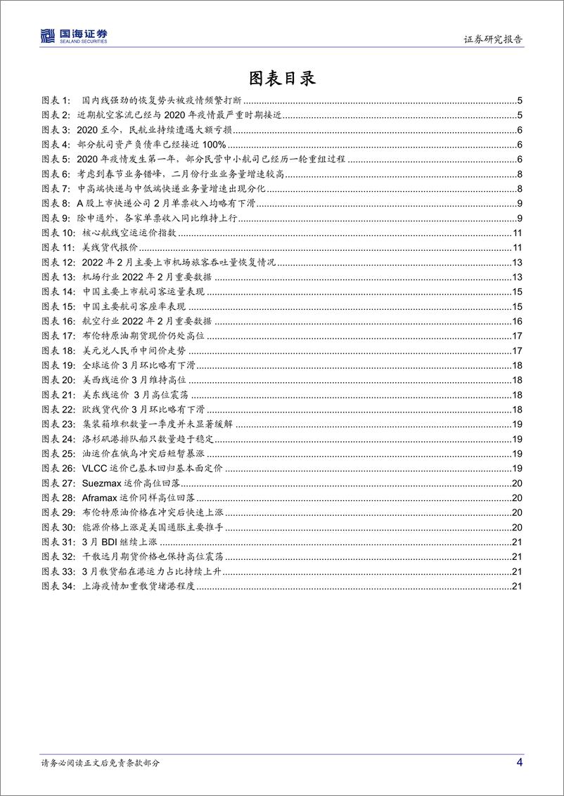 《-交通运输行业月报：疫情进入第三年，如何看待本轮疫情反弹对航空业的影响？-20220410-国海证券-25页》 - 第5页预览图