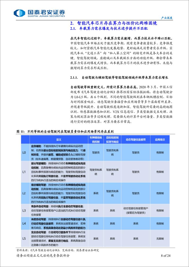 《产业深度：车载Chiplet，智能汽车算力架构新范式-241229-国泰君安-24页》 - 第8页预览图