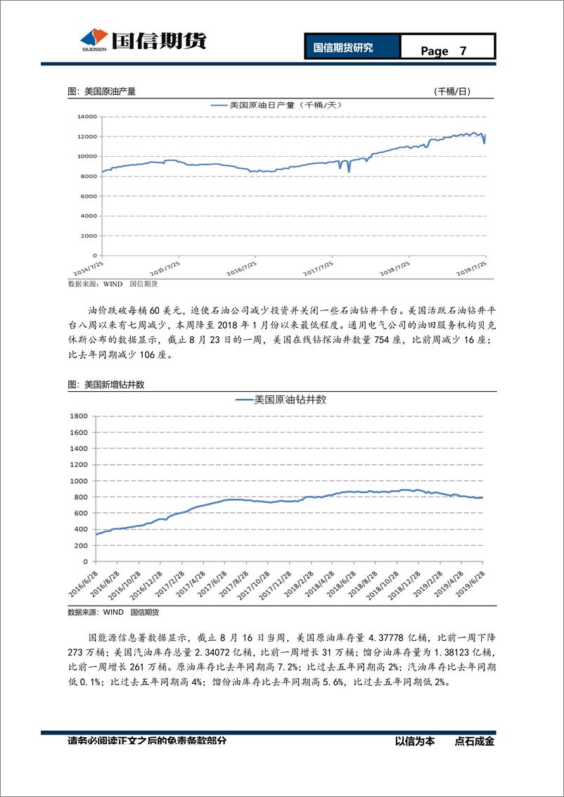 《原油月报：中美贸易摩擦持续升级，油价或继续走弱-20190825-国信期货-11页》 - 第8页预览图