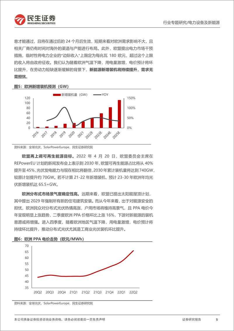 《光伏行业专题报告：洞鉴光伏·9月刊，初心如磐，光向璀璨-20220922-民生证券-36页》 - 第6页预览图