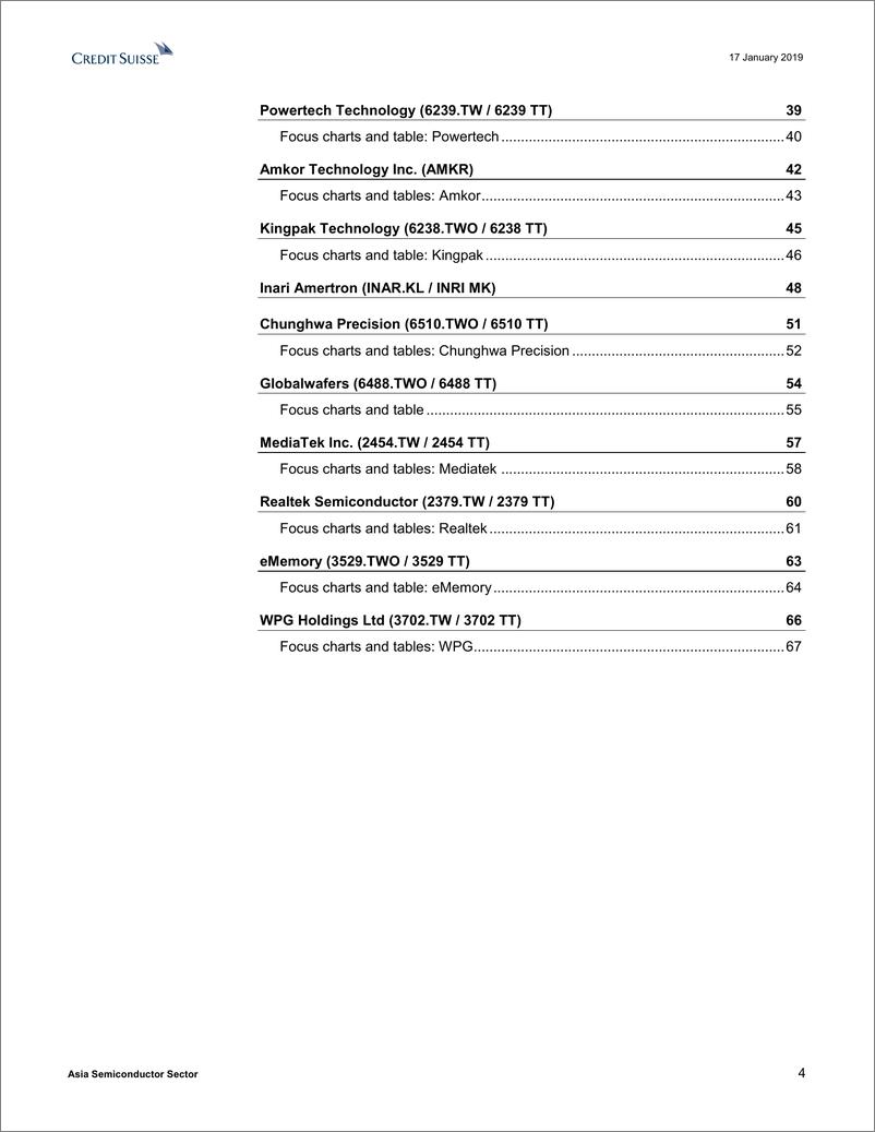 《瑞信-亚太地区-半导体行业-亚太半导体行业2018年第4季度业绩展望：收益将重新调低-2019.1.17-82页》 - 第5页预览图