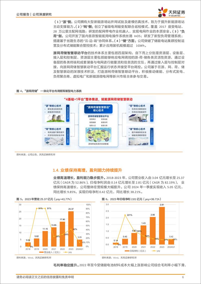 《天风证券-南网科技-688248-电网数智化龙头引领成长，源网荷储打开长期空间》 - 第6页预览图