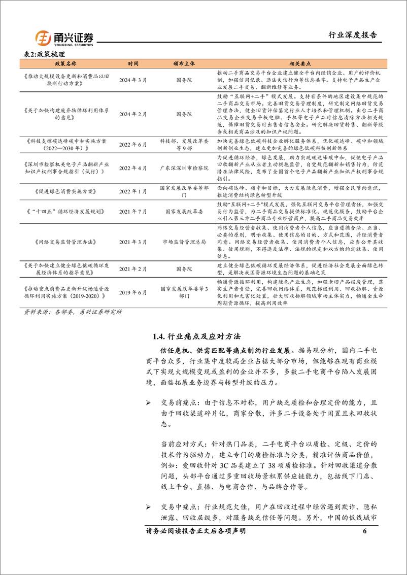 《循环电商行业深度报告_性价比消费助推循环电商_闲置消费市场空间广阔-甬兴证券》 - 第6页预览图