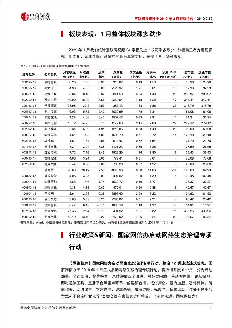 《互联网视频行业2019年2月跟踪报告：平台和内容公司战略合作意味着什么？-20190212-中信证券-14页》 - 第5页预览图