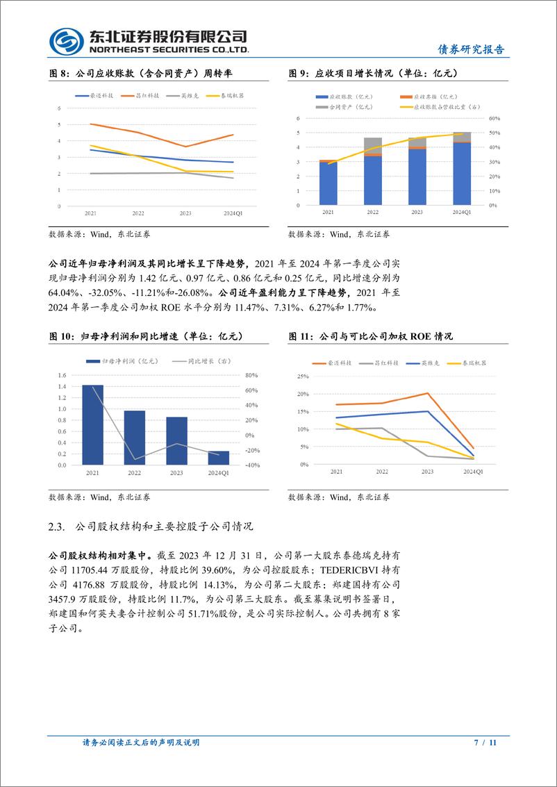 《固收转债分析：泰瑞转债定价，首日转股溢价率18%25_23%25-240629-东北证券-11页》 - 第7页预览图