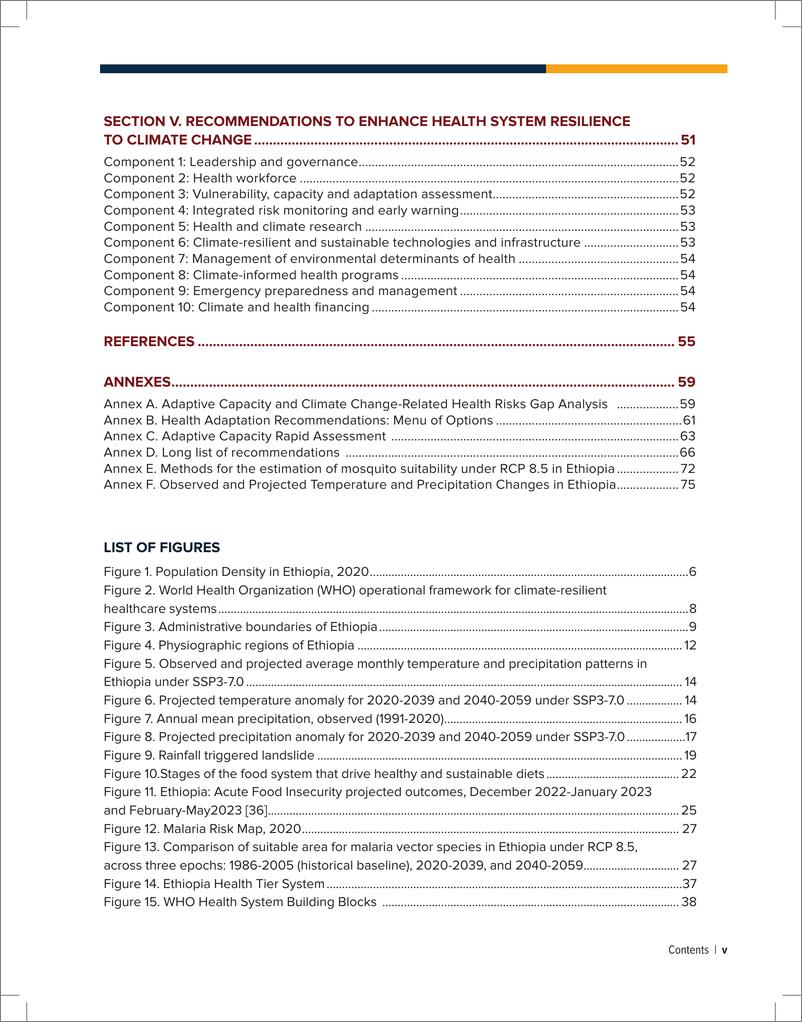 《世界银行-埃塞俄比亚-气候和健康脆弱性评估（英）-2024-86页》 - 第5页预览图