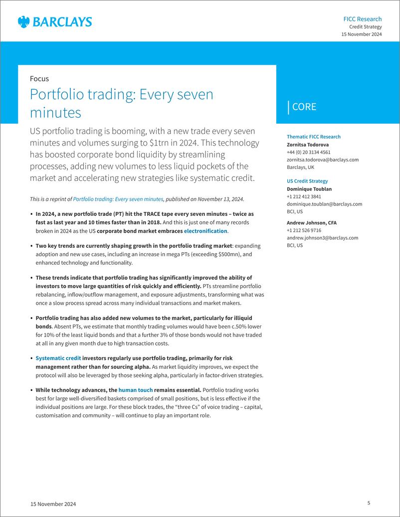 《Barclays_US_Credit_Alpha_Few_obstacles_remain》 - 第5页预览图