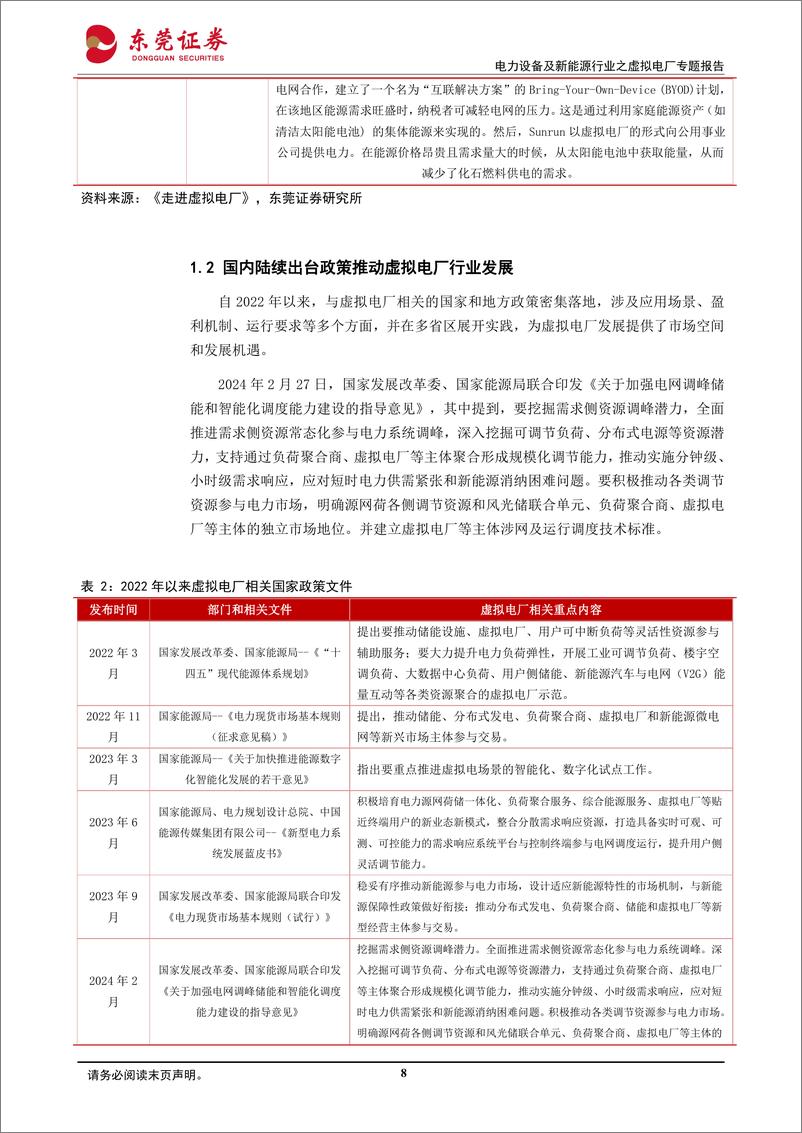 《电力设备及新能源行业之虚拟电厂专题报告：聚沙成塔，电尽其用-20240229-东莞证券-32页》 - 第8页预览图