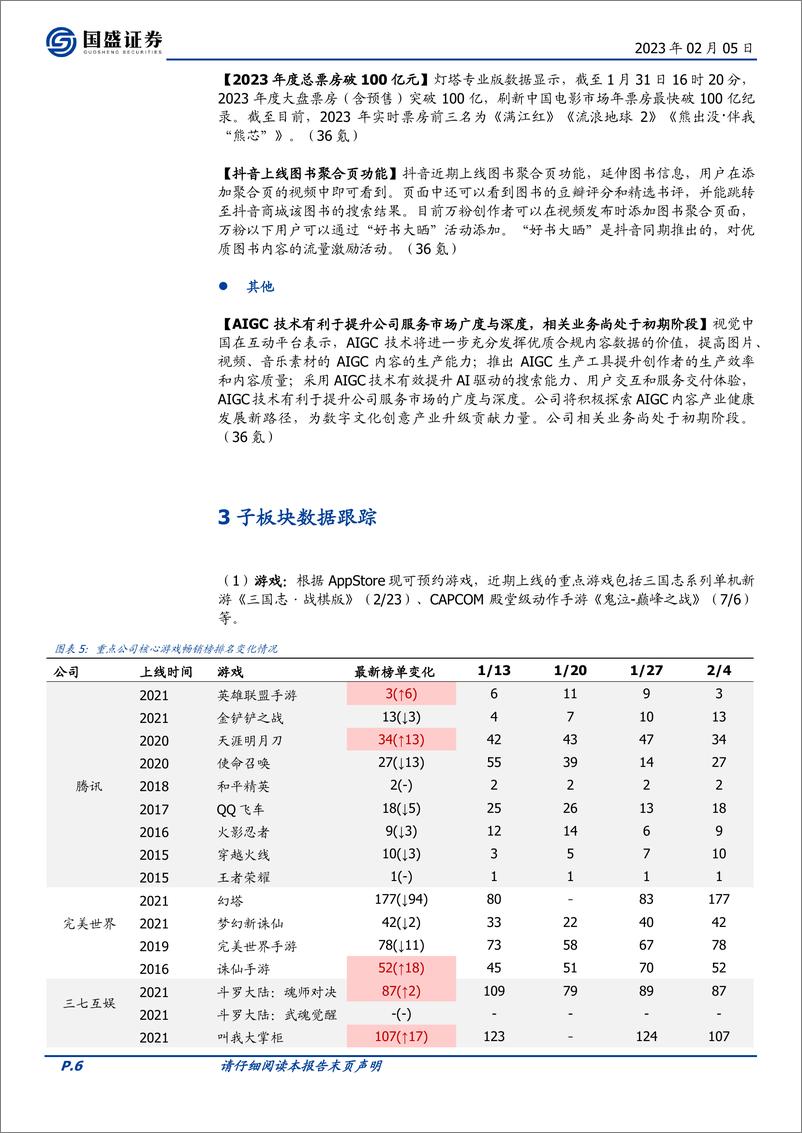 《20230205-国盛证券-传媒行业周报：ChatGPT正式开启商业变现，Steam平台Pico4份额持续增长》 - 第6页预览图