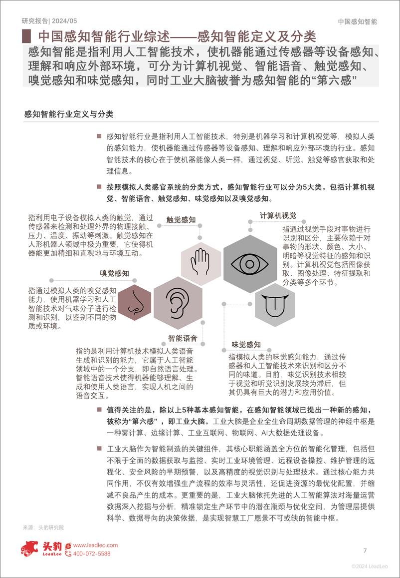 《2024年中国感知智能行业研究：应用前景与市场机遇探索-29页》 - 第7页预览图