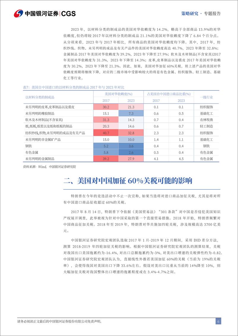 《策略研究专题报告：出海主题投资之加征关税重来探讨-240810-银河证券-17页》 - 第7页预览图