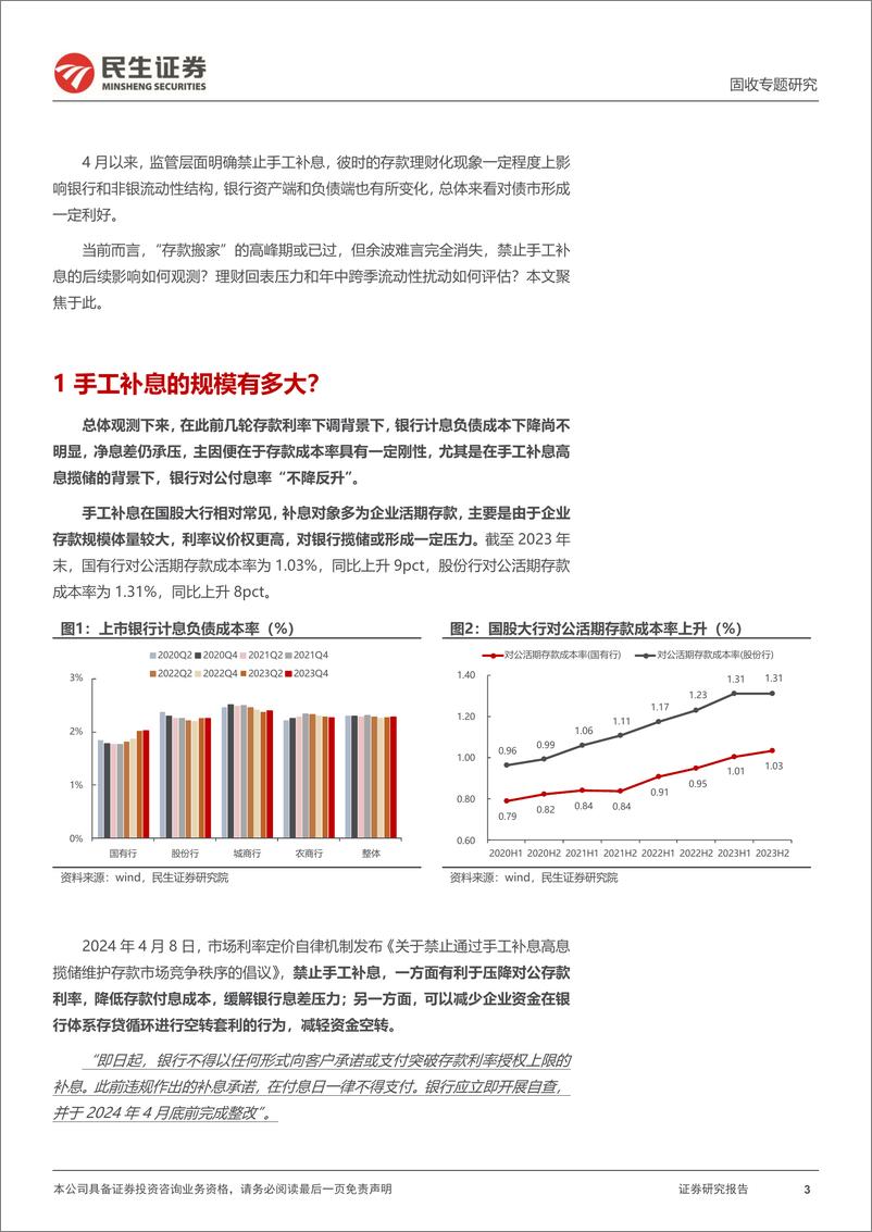 《利率专题：“禁止手工补息”退潮，债市怎么看？-240624-民生证券-15页》 - 第3页预览图