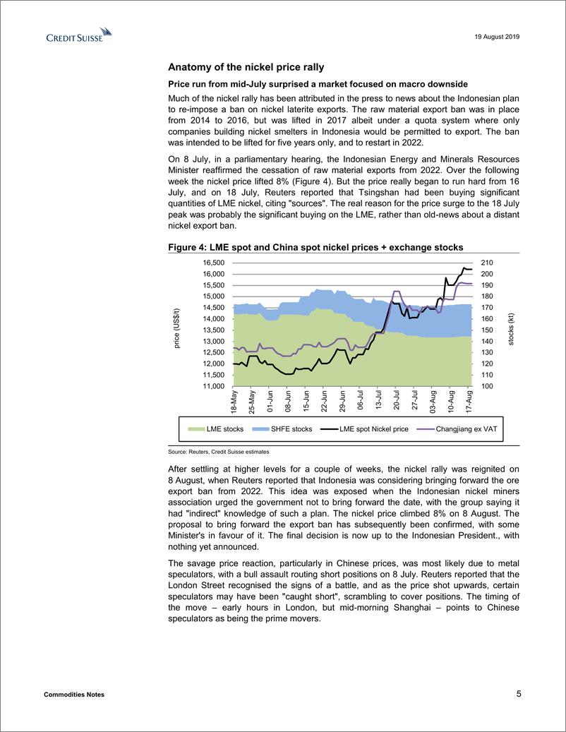 《瑞信-亚太地区-金属与采矿行业-商品笔记：镍价在意外事件后似乎走强-2019.8.19-23页》 - 第6页预览图