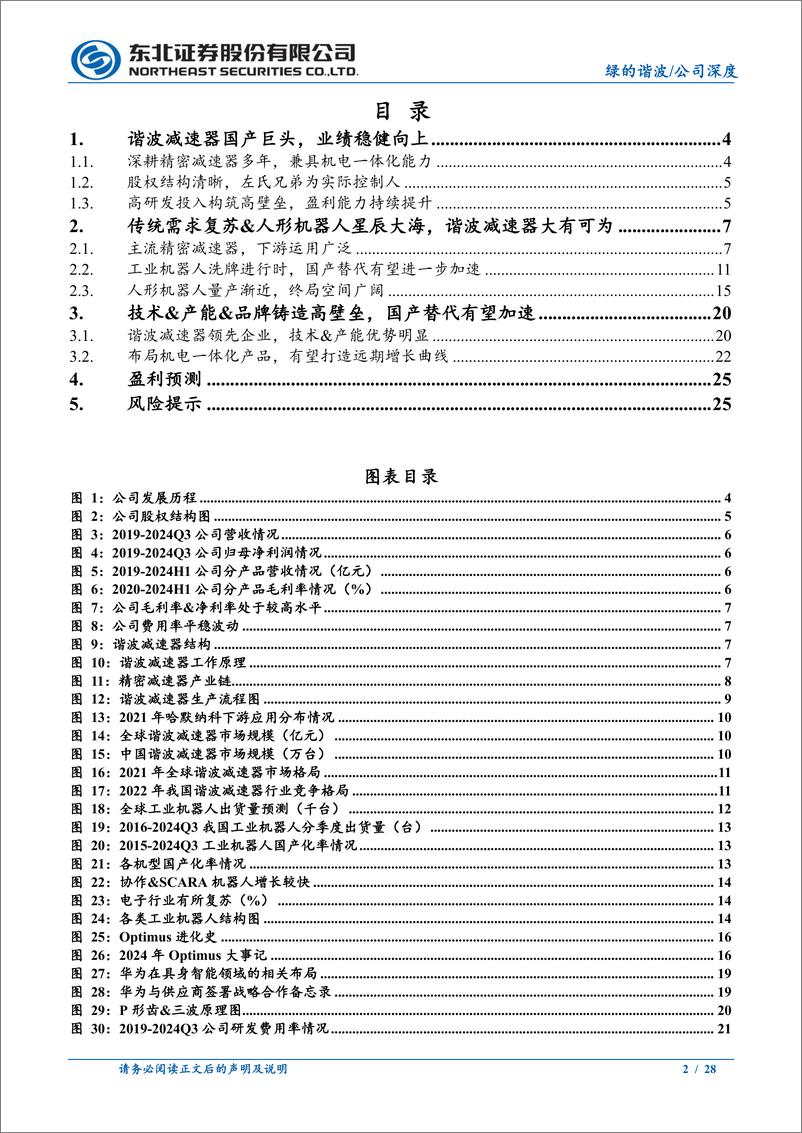 《绿的谐波(688017)谐波减速器领军者，静候人形机器人量产落地-250102-东北证券-28页》 - 第2页预览图