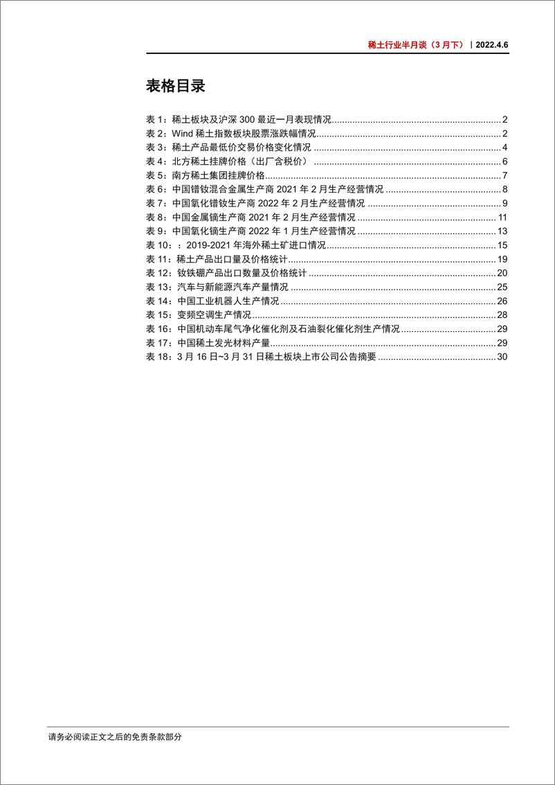 《稀土行业半月谈（3月下）：持续坚定推荐稀土全产业链战略配置价值-20220406-中信证券-35页》 - 第5页预览图