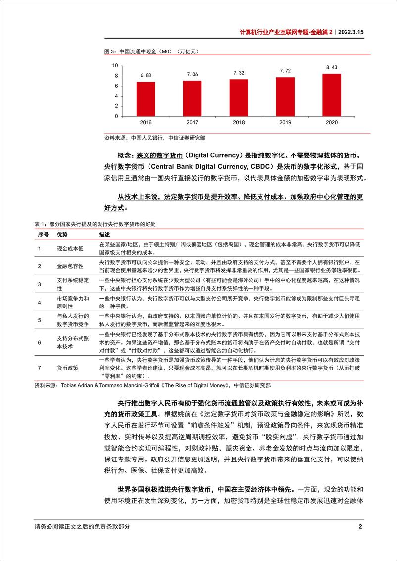 《计算机行业产业互联网专题-金融篇2：数字人民币，数字经济时代支付基础设施-20220315-中信证券-29页》 - 第6页预览图