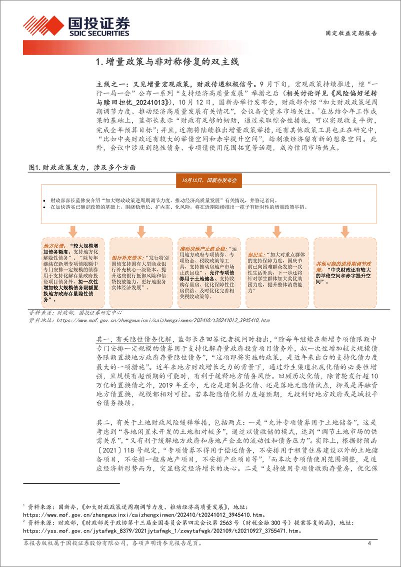 《兼论收益来源变迁影响：债市盈亏同源的烦恼-241014-国投证券-17页》 - 第4页预览图