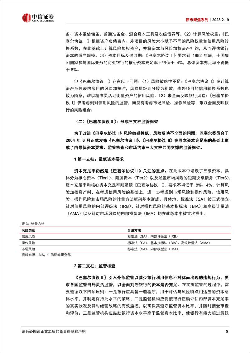 债市聚焦系列：《商业银行资本管理办法》修订对债市影响几何？-20230219-中信证券-31页 - 第6页预览图