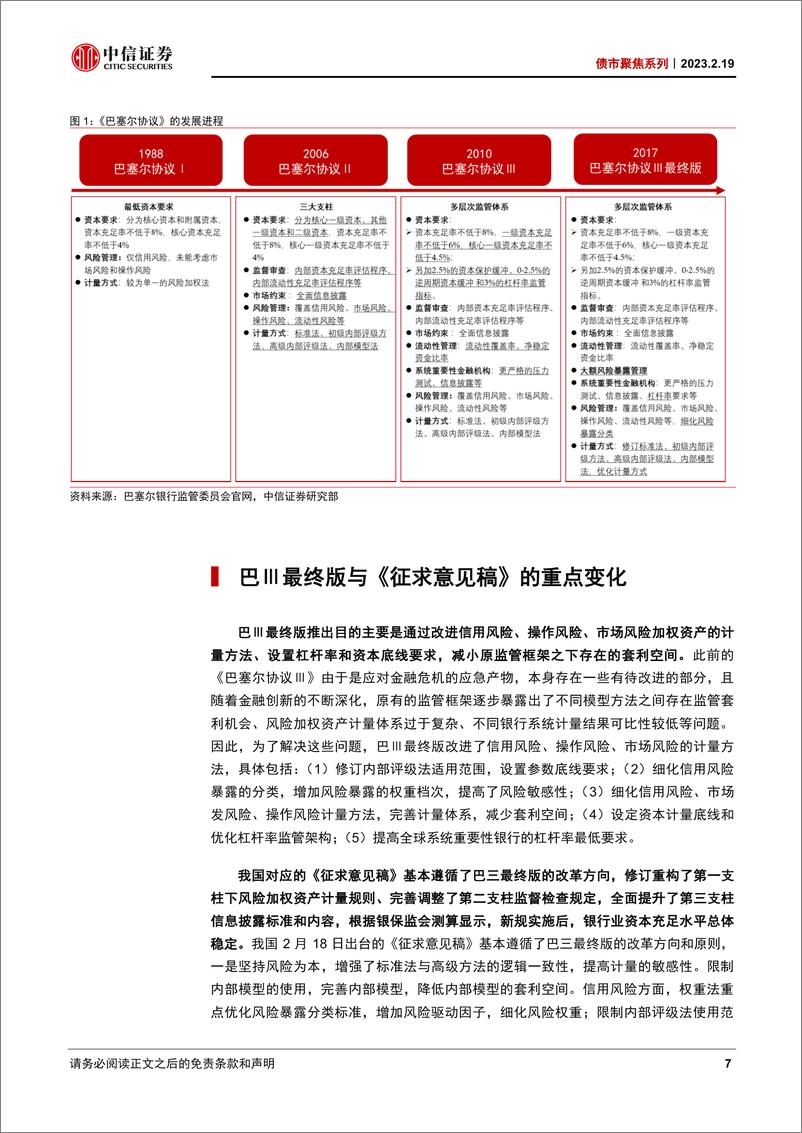 债市聚焦系列：《商业银行资本管理办法》修订对债市影响几何？-20230219-中信证券-31页 - 第8页预览图