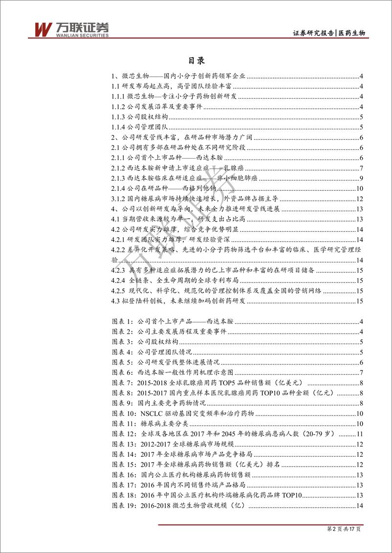 《医药生物行业科创板专题报告之四：微芯生物，小分子创新药领军企业-20190627-万联证券-17页》 - 第3页预览图