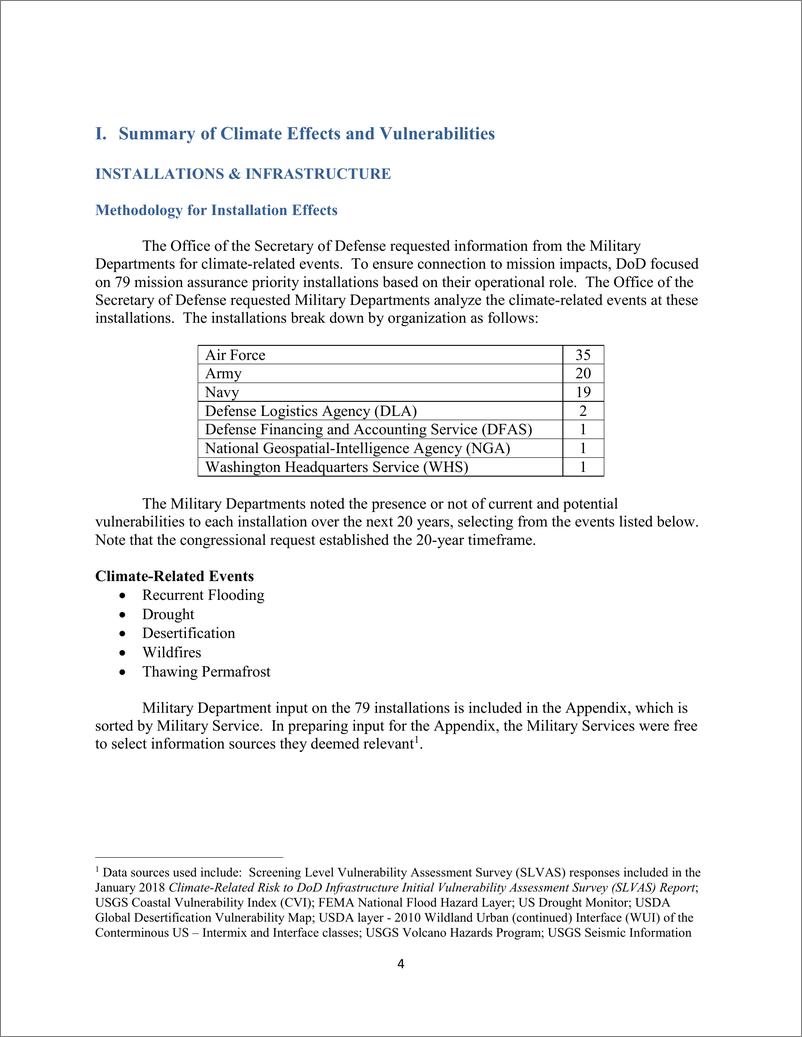 《美国国防部-关于气候变化对国防部影响的报告（英文）-2019.1-22页》 - 第5页预览图