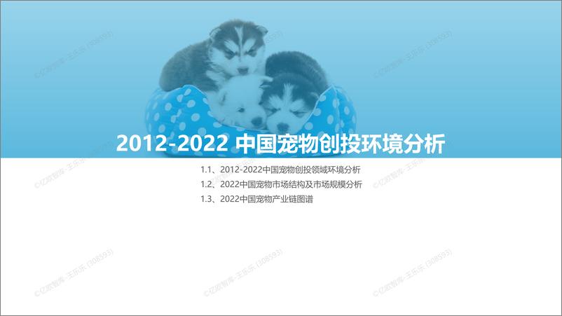 《2022.11.17-2012-2022中国宠物创业投资数据分析报告-亿欧智库-40页》 - 第5页预览图