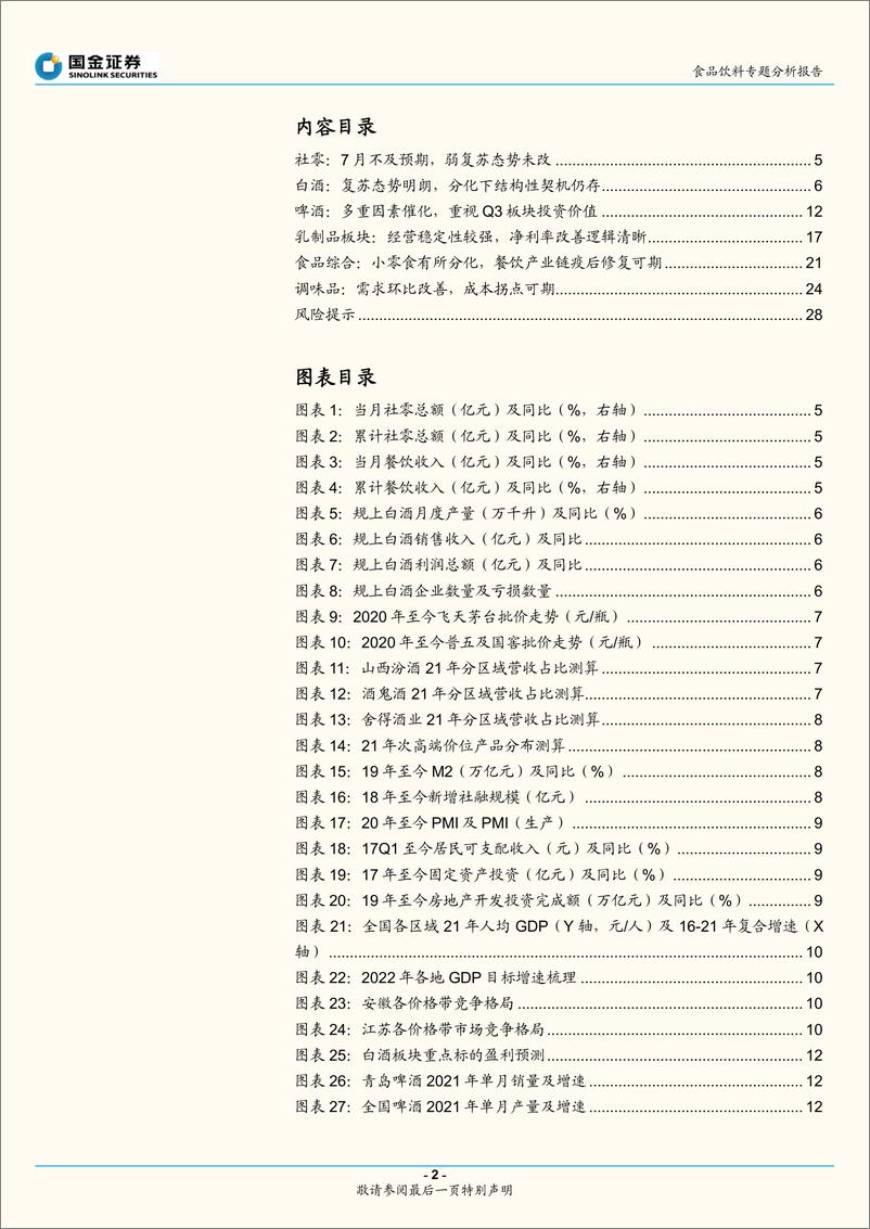 《页食品饮料行业专题分析报告：社零表现承压，把握结构性投资契机-20220815-国金证券-29》 - 第3页预览图