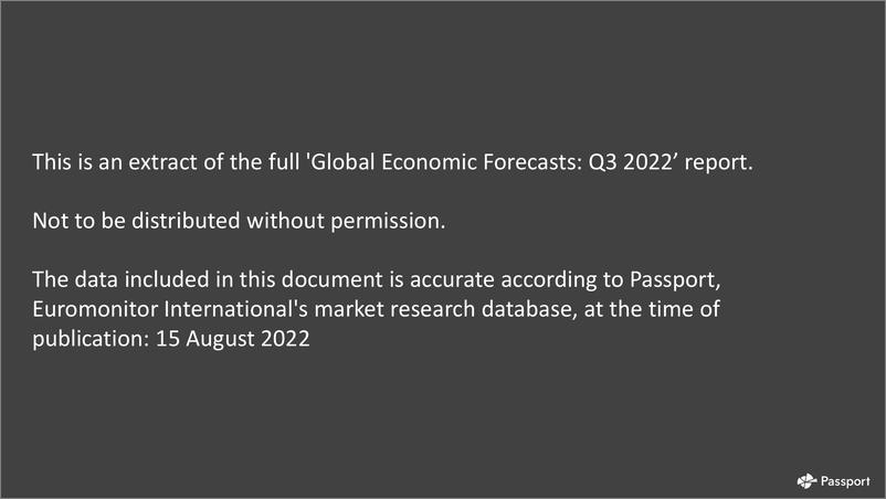 《全球经济预测：2022年第三季度（英）-32页》 - 第3页预览图