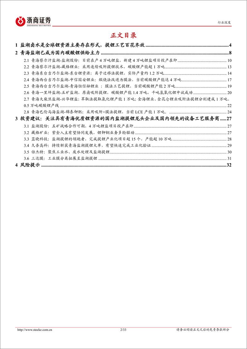 《锂行业深度报告_破冰寻锂系列1_中国盐湖集团成立_青海盐湖迎来发展新台阶》 - 第2页预览图