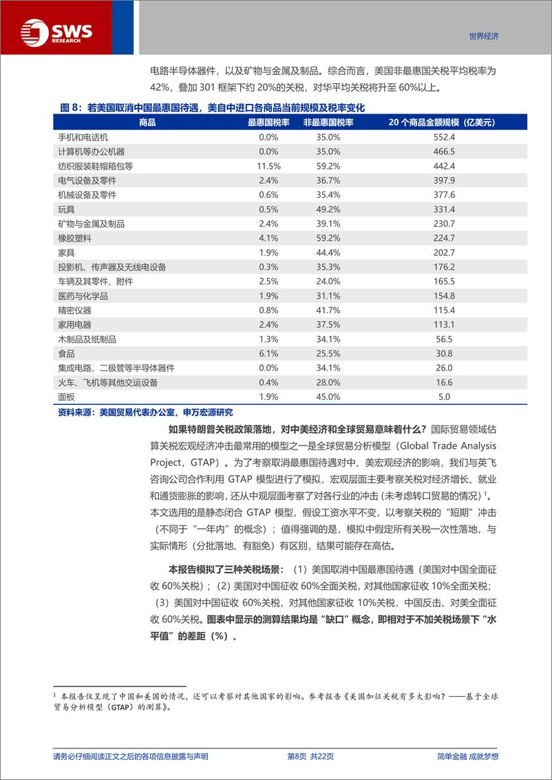 《“美国大选”系列之五：取消“最惠国待遇”，影响有多大？-241020-申万宏源-22页》 - 第8页预览图