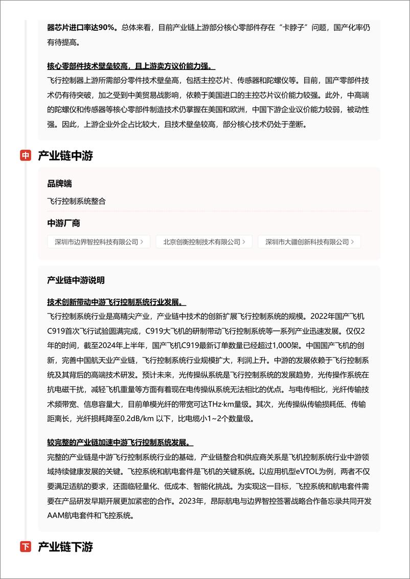 《企业竞争图谱_2024年飞行控制系统 头豹词条报告系列》 - 第7页预览图