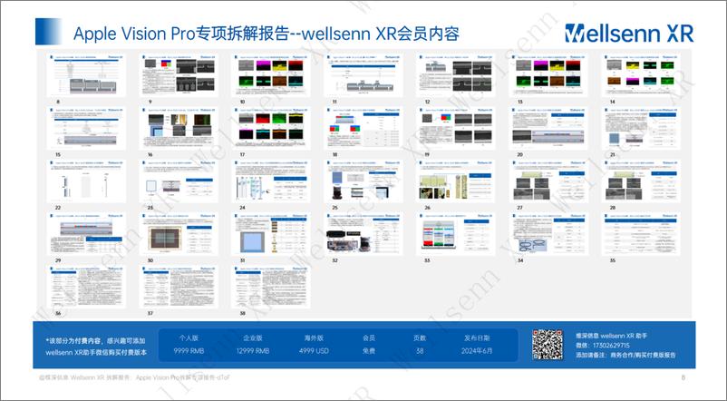 《wellsenn XR拆解报告：Vision Pro专项报告-（硅基）Micro OLED- 免费版》 - 第8页预览图