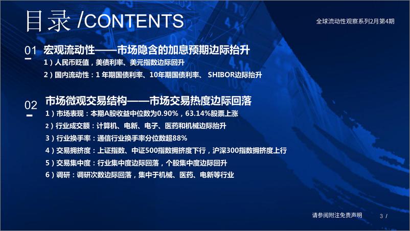 《全球流动性观察系列2月第4期：市场分歧上升-20230228-国泰君安-56页》 - 第4页预览图