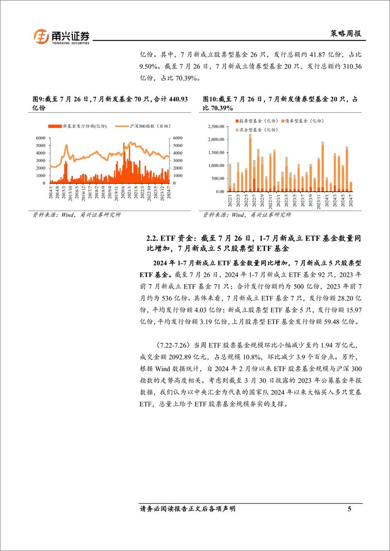 《流动性7月第4期：债市利率整体下行，北向资金流出放缓-240809-甬兴证券-11页》 - 第5页预览图