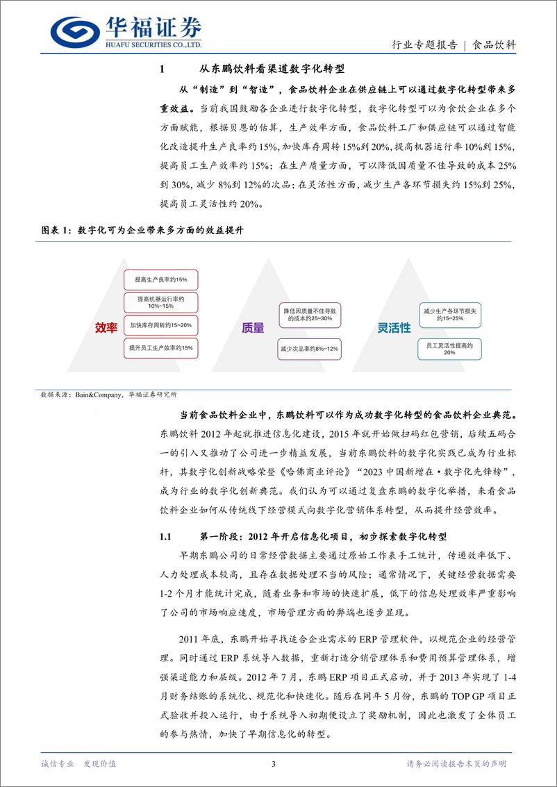 《食品饮料行业饮料产业研究系列(一)：从东鹏饮料看食饮企业数字化转型-240630-华福证券-12页》 - 第3页预览图