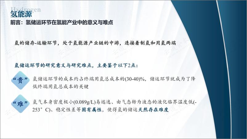 《2023中国氢能源产业-氢储存&运输环节深度研究报告-云道资本-2023》 - 第3页预览图