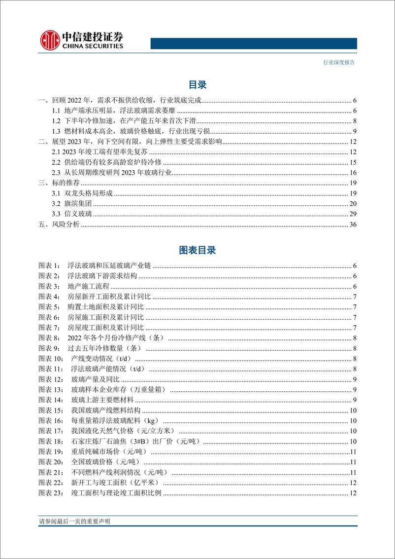 《建筑材料行业浮法玻璃系列报告（一）：从供需和周期视角研判2023年浮法玻璃行业趋势-20230210-中信建投-38页》 - 第4页预览图