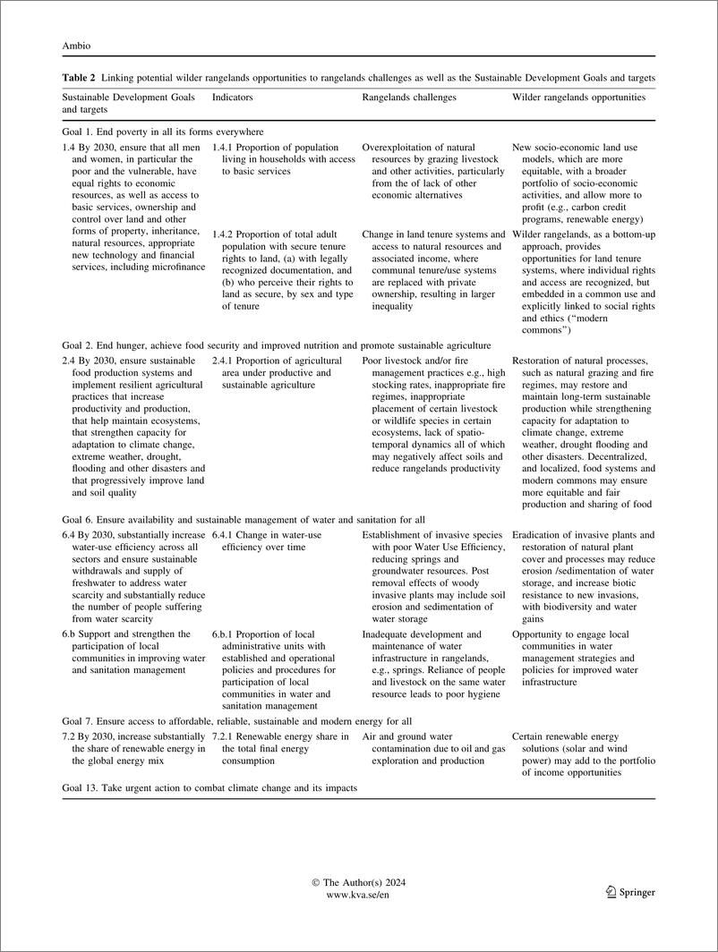 《荒野牧场作为自然气候机遇：将气候行动与生物多样性保护和社会转型联系起来》 - 第7页预览图