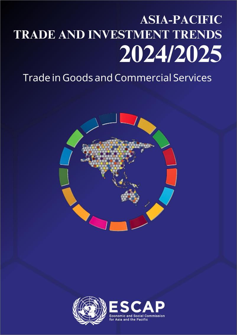 《2024-2025年亚太地区商品和服务贸易展望（英）-23页》 - 第1页预览图