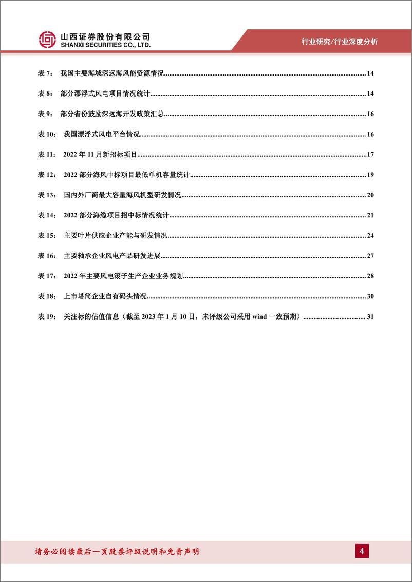 《风电行业深度报告：海风开启高景气周期，聚焦风机大型化与高附加值环节-20230112-山西证券-34页》 - 第5页预览图