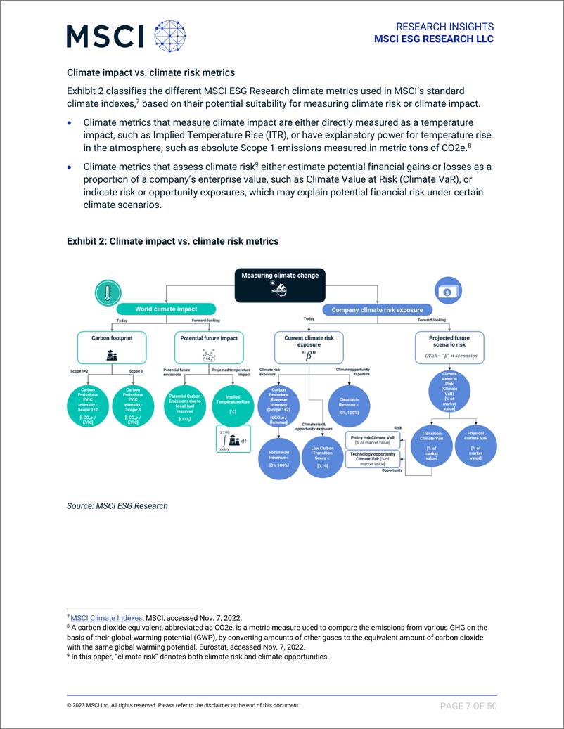 《了解 MSCI 的气候指标Understanding MSCIs Climate Metrics-英-50页》 - 第8页预览图