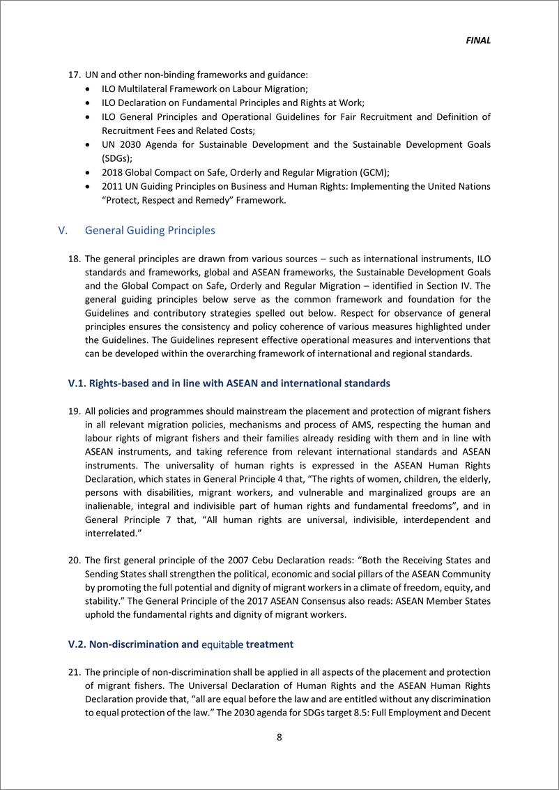 《东盟-东盟移民渔民安置和保护准则（英）-2024-23页》 - 第8页预览图