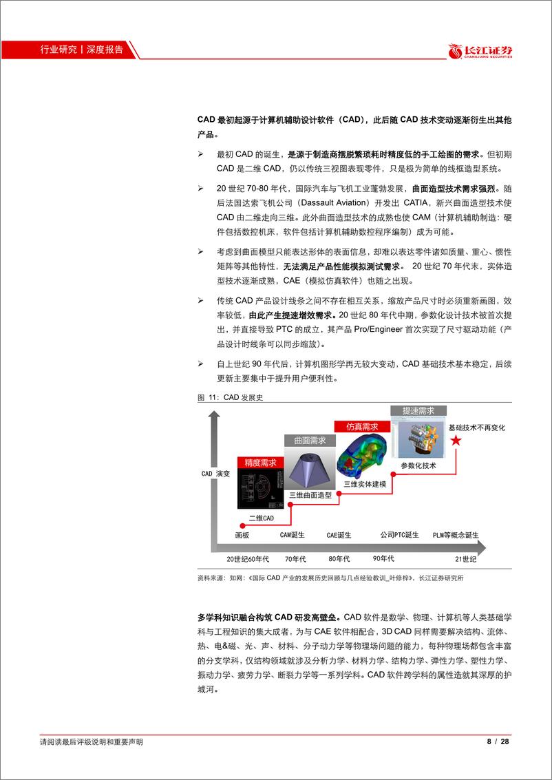 《CAD行业报告：海内海外双线替代，自下而上国产崛起-20210203-长江证券-28页》 - 第8页预览图