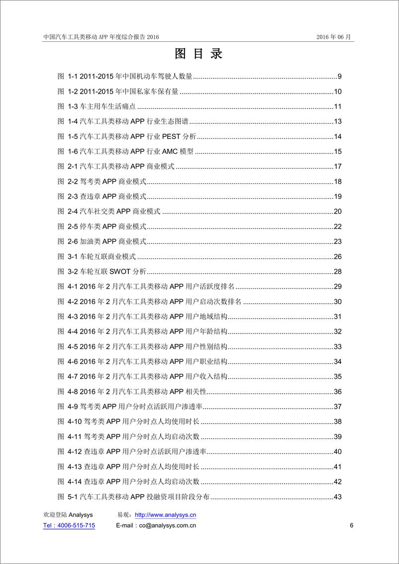 《中国汽车工具类移动APP年度综合报告2016》 - 第6页预览图