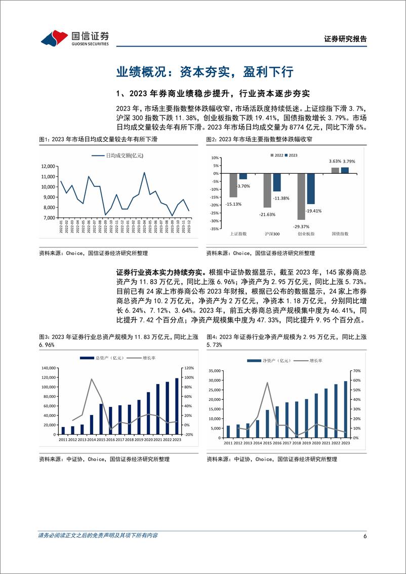 《证券业2023年年报综述暨“国九条”政策分析：巨变的前夜-240414-国信证券-28页》 - 第6页预览图